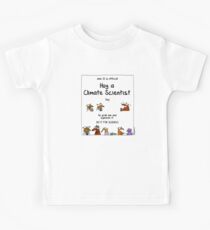 June 12 is official Hug A Climate Scientist Day Kids Tee