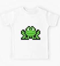 Pixel Frogger Kids Tee