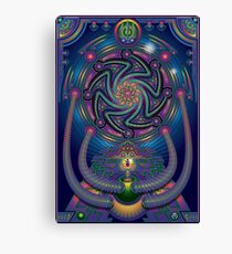 Unique abstract poster designs-Shiva the destroyer Canvas Print