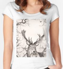 Within The Sleeping Forest Women's Fitted Scoop T-Shirt