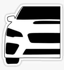 2015+ Subaru WRX STI Full Front with Corner Edge Cut Sticker / Decal Sticker
