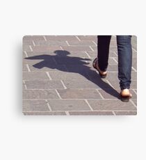 Winged shadow, Bolzano/Bozen, Italy Canvas Print