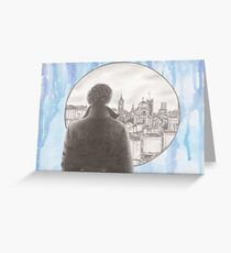 Sherlock's London Greeting Card