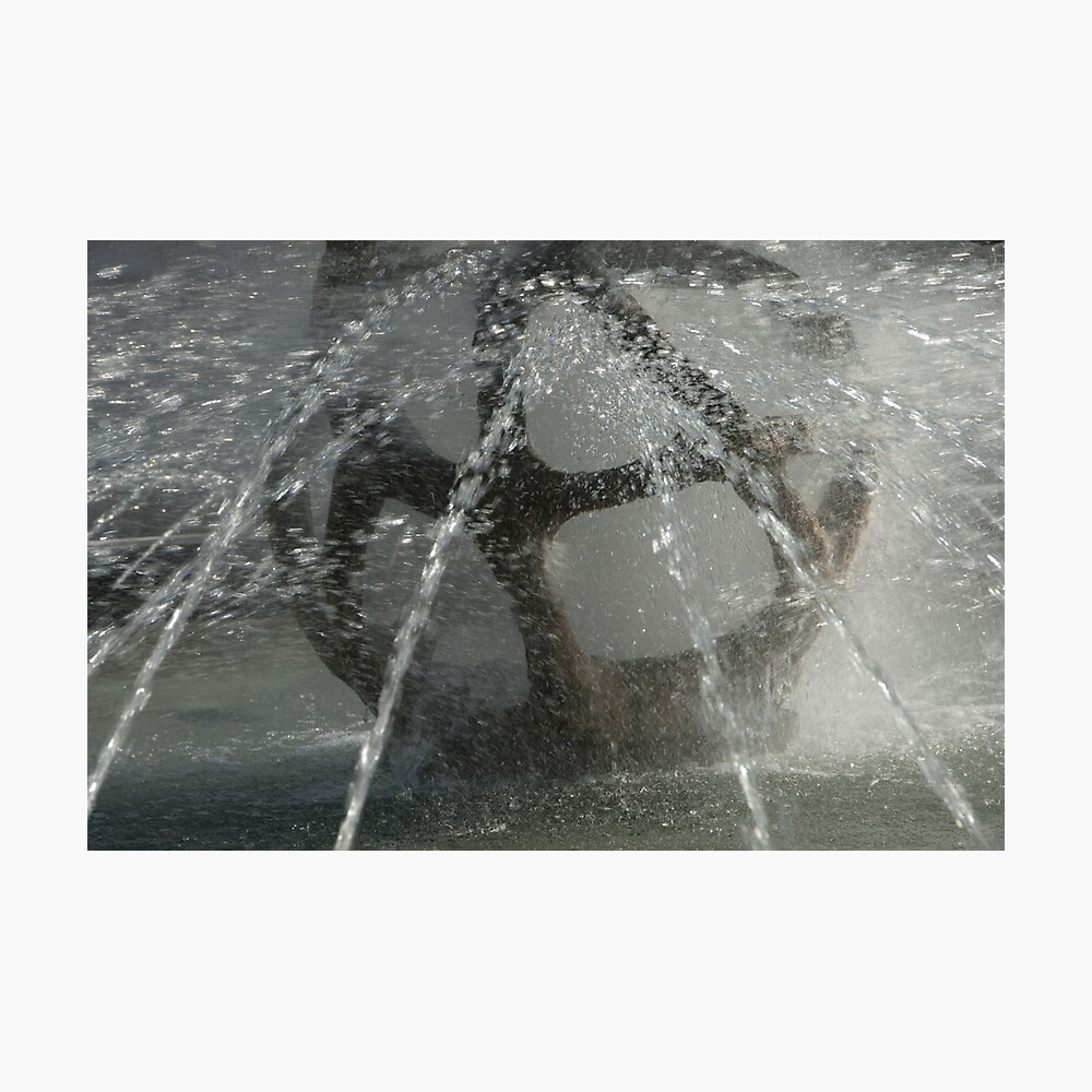 Fountain, Piazza Tribunale, Bolzano/Bozen Photographic Print