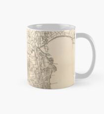 Vintage Map of Rio de Janeiro Brazil (1896) Mug