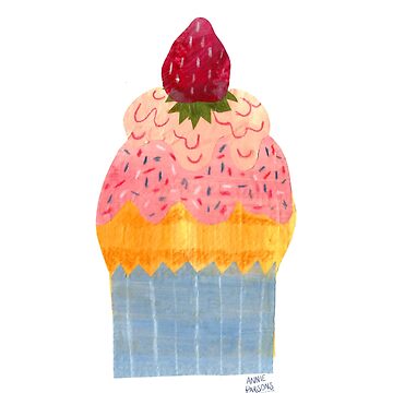 Artwork thumbnail, Collage Cupcake by annieparsons