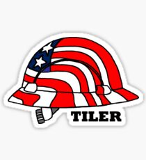 Tile Hard Hat Sticker
