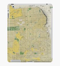 Vintage Map of San Francisco CA (1898) iPad Case/Skin