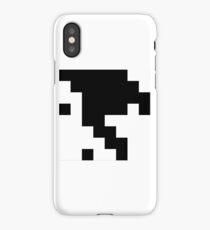 Houndstooth piet de poule black iPhone Case