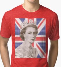 God Save The Queen Tri-blend T-Shirt