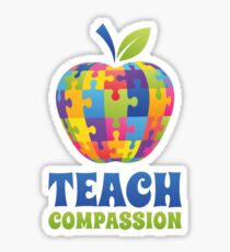 Teach Compassion Sticker