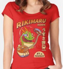 Rikimaru Ramen Hanamuras Best Women's Fitted Scoop T-Shirt