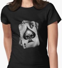 Ace of Skulls Women's Fitted T-Shirt