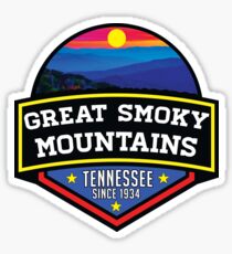 GATLINBURG TENNESSEE GREAT SMOKY MOUNTAINS NATIONAL PARK SMOKIES 2 Sticker