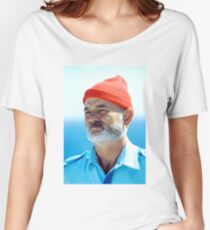 Bill Murray as Steve Zissou Women's Relaxed Fit T-Shirt