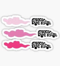 enjoy the ride Sticker