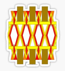 Pyramid Glyph 07 Sticker
