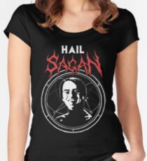 HAIL SAGAN Fitted Scoop T-Shirt
