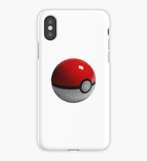 Low Poly Poke Ball iPhone Case