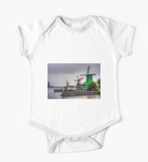 Windmills on the River Zaan One Piece - Short Sleeve