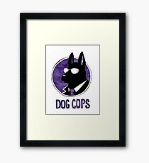 Dog Cops Framed Print