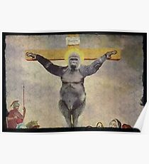 Harambe our Holy father Poster