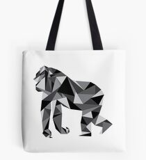 Geometric Gorilla Tote Bag