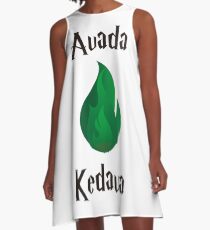 Avada Kedavra A-Line Dress