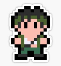 Pixel Jade Sticker