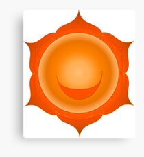Swadhisthana Sacral Chakra Canvas Print