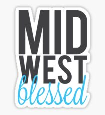 Midwest Blessed Sticker
