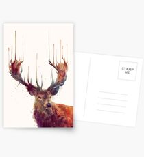 Red Deer Postkarten
