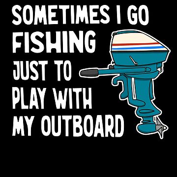 Funny Vintage Outboard Motor Fishing and Boating | Essential T-Shirt
