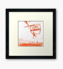 Jumpman Framed Print