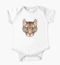 Cougar Face One Piece - Short Sleeve
