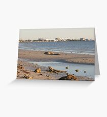 Low tide Greeting Card