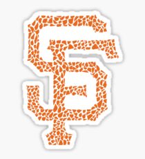 SF Giants Stained Sticker
