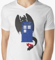 Train Your Doctor Men's V-Neck T-Shirt
