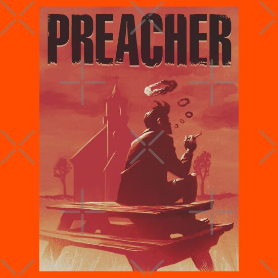 preacher comic t shirt