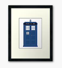 The Doctors TARDIS Framed Print