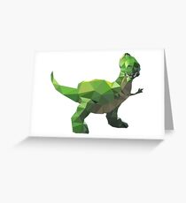 Tarjeta de felicitación Rex - Camiseta temática de Toy Story