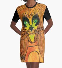 All Bleeding Coming Together Graphic T-Shirt Dress