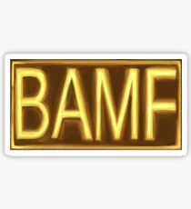 B A M F Sticker