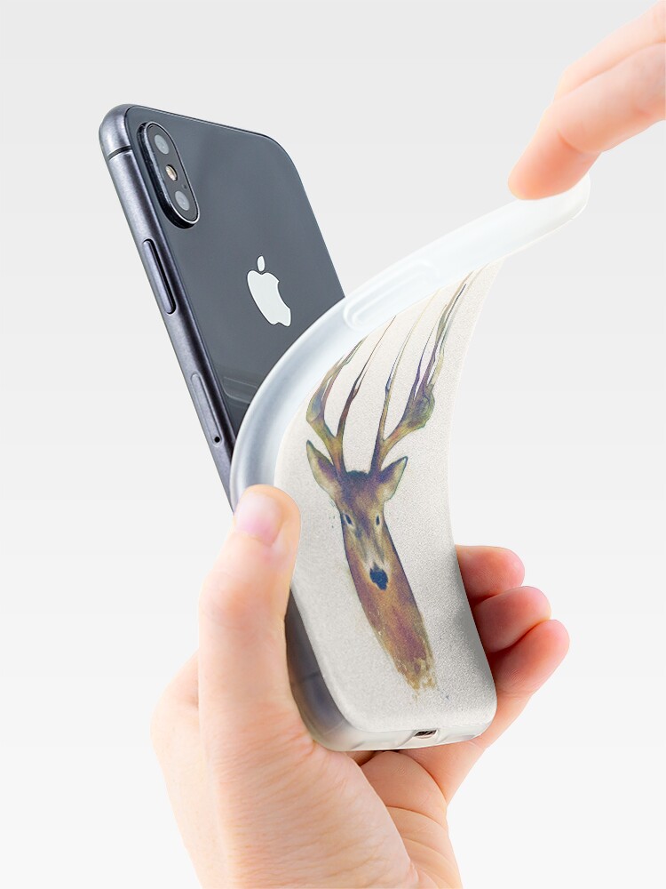 Alternate view of Deer // Steadfast iPhone Case & Cover