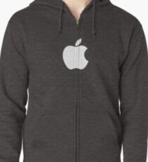 APPLE Zipped Hoodie
