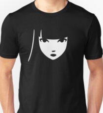 Emily the Strange: Emily's face Unisex T-Shirt