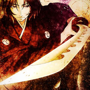 Hijikata Toshizo Drifters Anime Girl Fanart Poster for Sale by