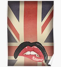 Queen Lips Poster