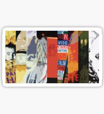 Radiohead All Album Covers Sticker