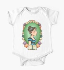 Elizabeth Bennet Short Sleeve Baby One-Piece